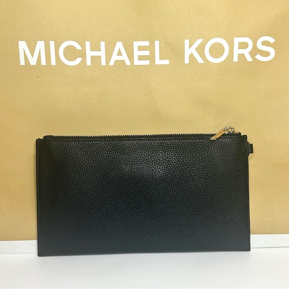 Michael Kors Women's Jet Set Travel Large Top Zip Black - New! - Picture 5 of 10